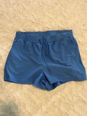 Old Navy Slate Blue Athletic Drawstring Shorts